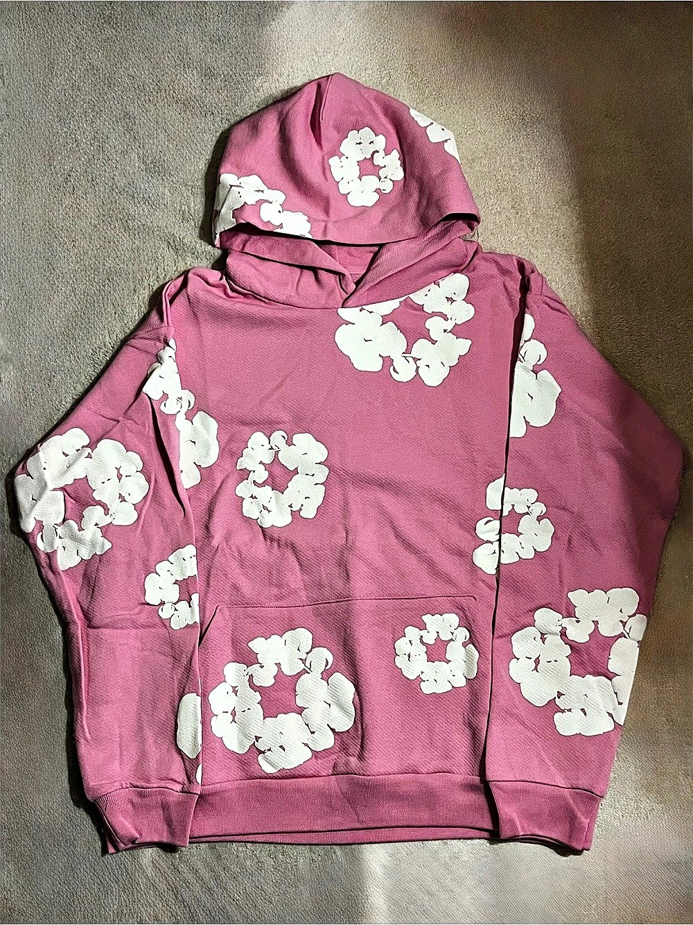Pink hoodie